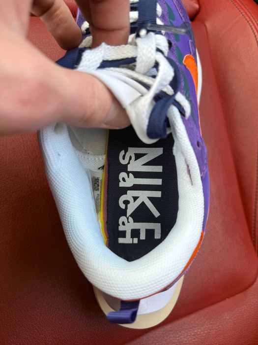 (БЕЗ ПЕРЕДОПЛАТИ) Nike x Sacai VaporWaffle Purple найк сакай вапорвафл фіолетові