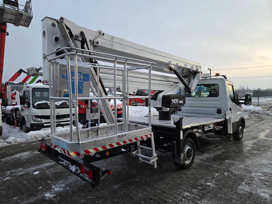 iveco podnośnik koszowy zwyżka 23m cte zed multitel mj isoli palfinger