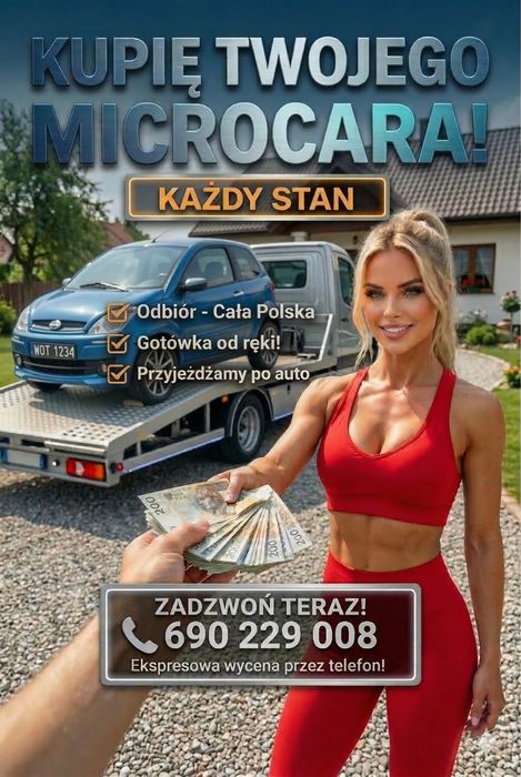 Microcar Aixam Ligier Chatenet Samochód bez prawa jazdy AM L6e 45km