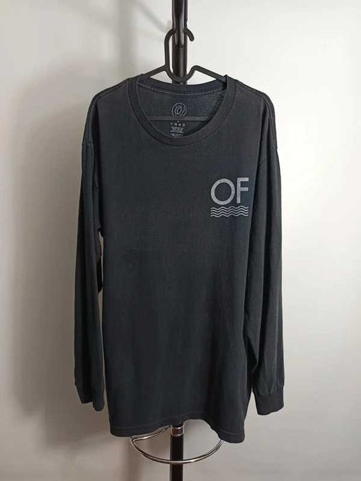 Odd Future Fairfax LA Black Longsleeve Shirt Size L Bluza