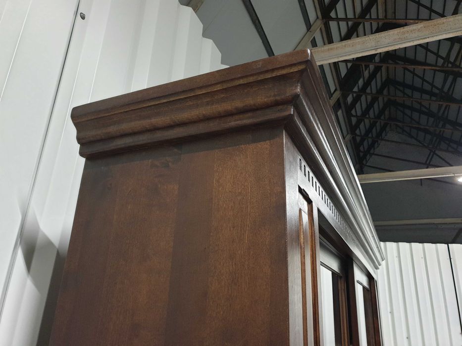 Witryna kredens biblioteczka kolonialna Palisander Indyjski. Dostawa.