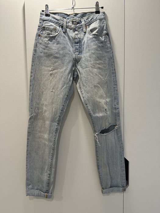 Джинси жіночі levis 501 (w24 l30)