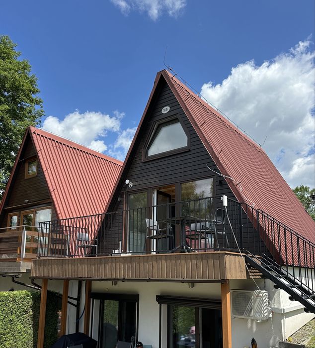 Piętro domku w 3 linii brzegowej nad Jeziorem Żywieckim