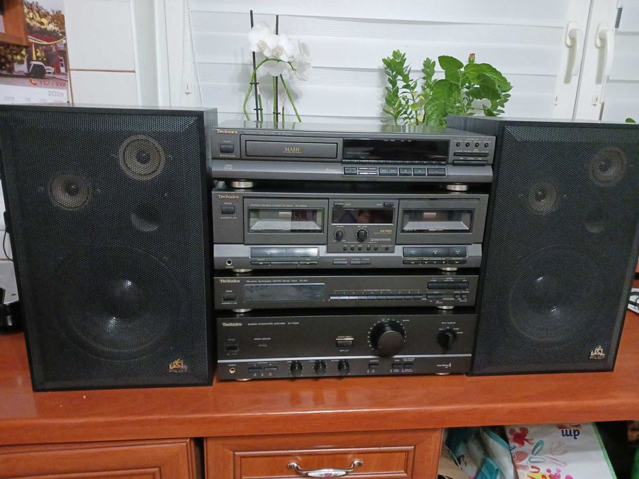 Technics zestaw 4 elementów + głośniki Pilot
