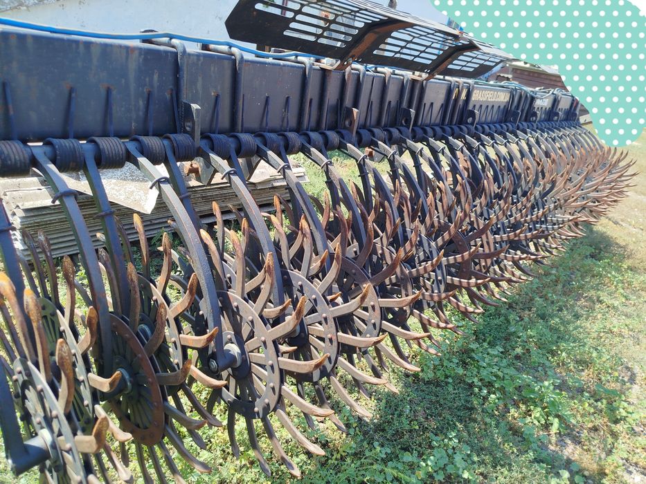 Ротаційна борона ,мотига Yetter б/у , 6 м