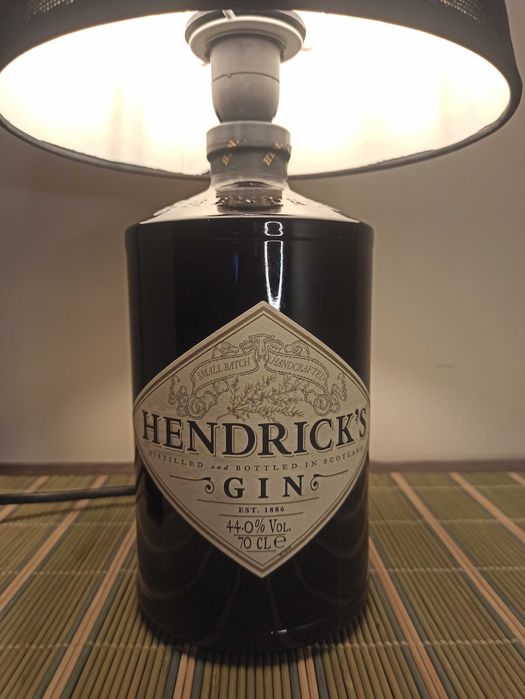 Candeeiro garrafa Gin Hendricks426579836777287680