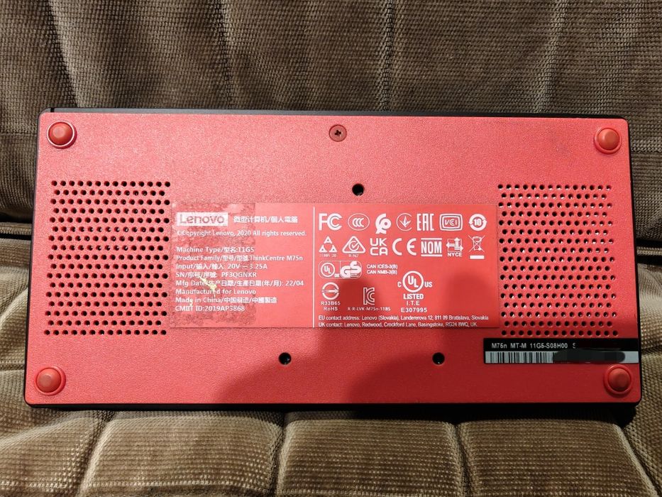 MiniPC Lenovo ThinkCentre M75n, Ryzen 3 PRO 3300U 8GB DDR4 128GB SSD