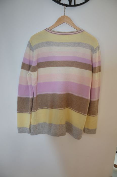 sweter 100% kaszmir r. 44/46 walbusch pasy