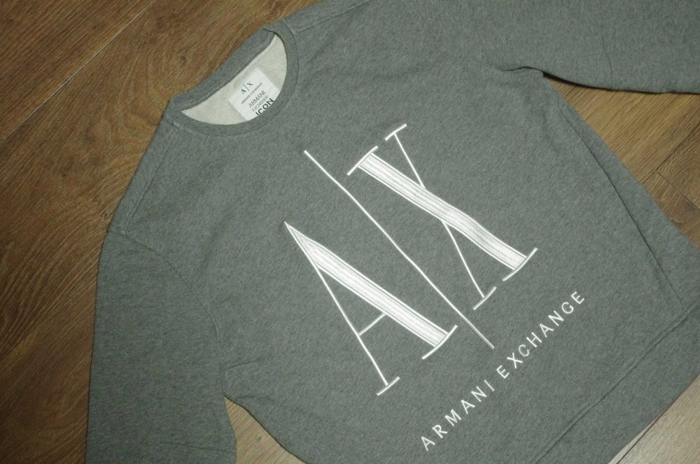 Світшот Armani Exchange Icon Period big logo оригінал стан нової речі