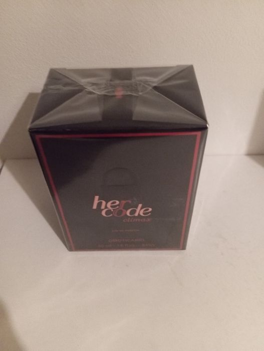 Perfume e creme Her code Clímax