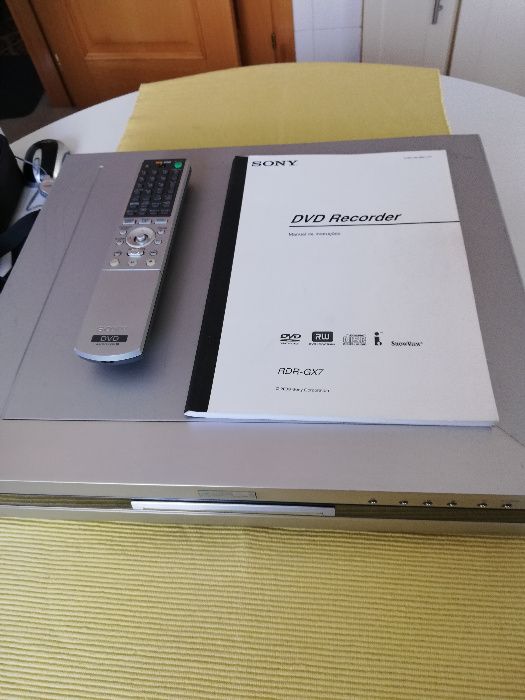 Gravador/Leitor DVD Sony RDR-GX7