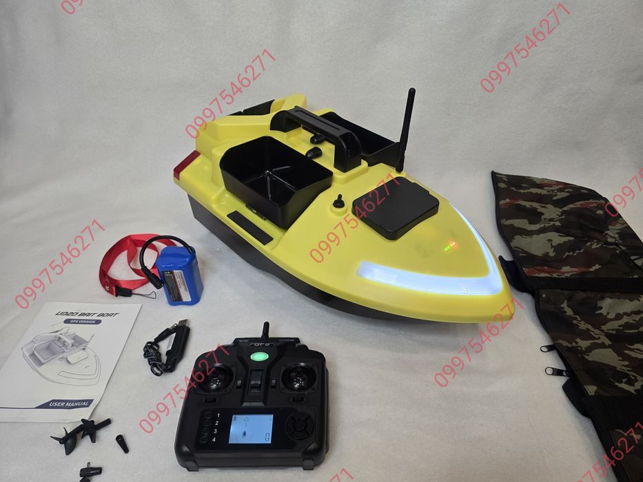 Кораблик Flytec V020 gps 40 точок, карповый, закормочний, човен для риболовлі, В020, В20
