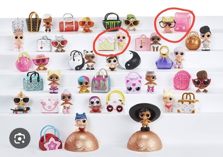 Lol surprise lil sisters under wraps лол ляльки куклы игрушки