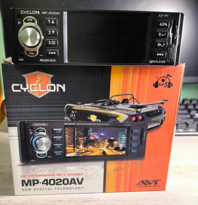 Мультимедійний ресівер CYCLONE MP-4020AV