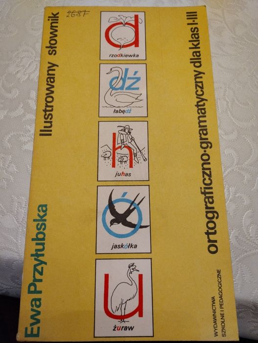 Ilustrowany słownik ortograficzno gramatyczny dla klas 1 do 3