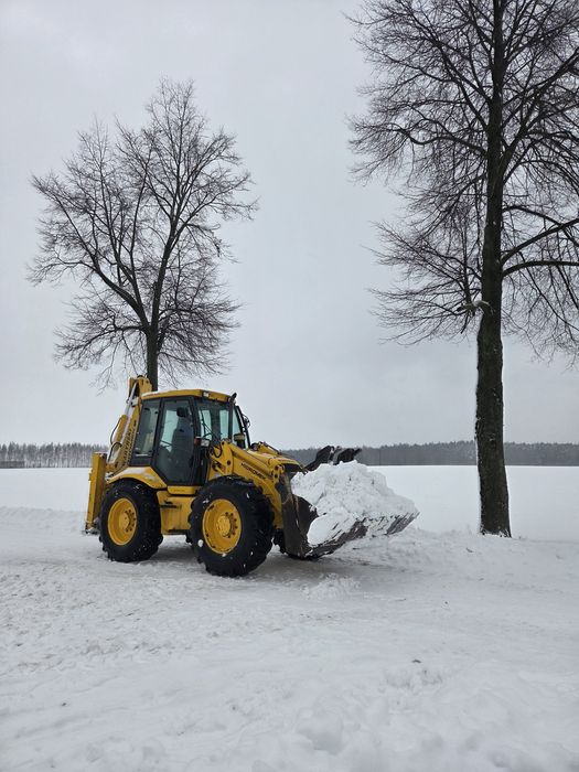 Uslugi Minikoparką Koparko Ładowarka Roboty Ziemne Odśnieżanie