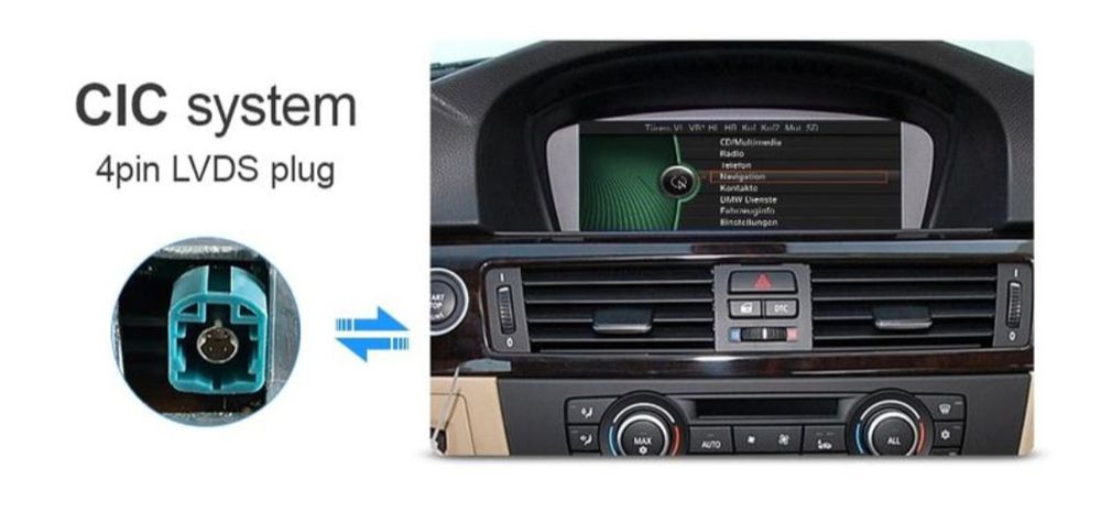 Ecrã Android 14.0 Car DVD player multimédia de rádio para BMW (NOVOS)