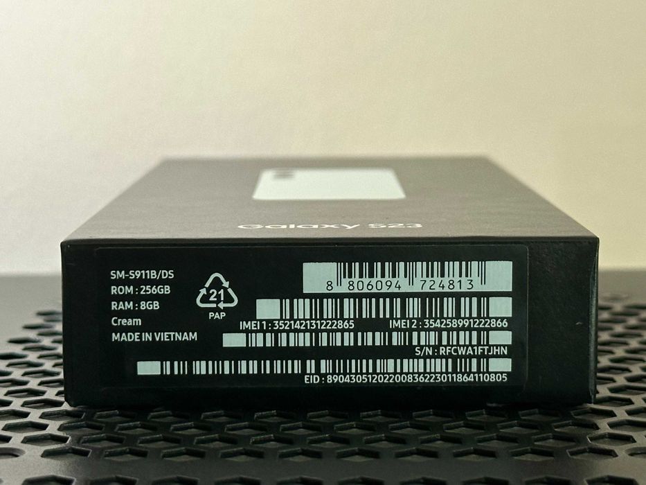 Smartfon Samsung Galaxy S23 5G 8/256GB kremowy