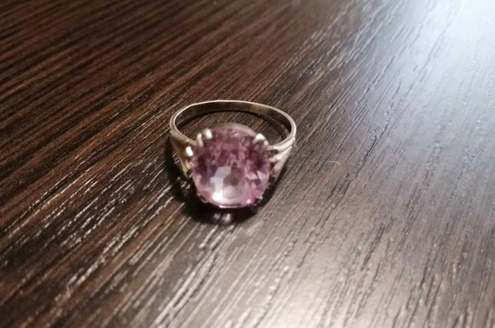 Колечко срібно з зіркою 18р