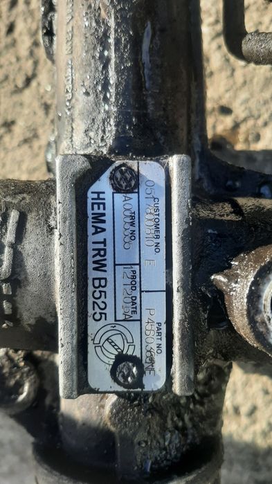 Оригінальна Рульова рейка з насосом фіат добло 1.3 дизель 2007року