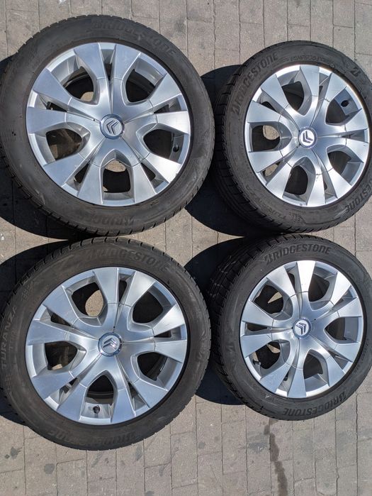 Koła Citroen Picasso C4 Grand Picasso 4x108 ET26  225/50R17 Bridgestone
