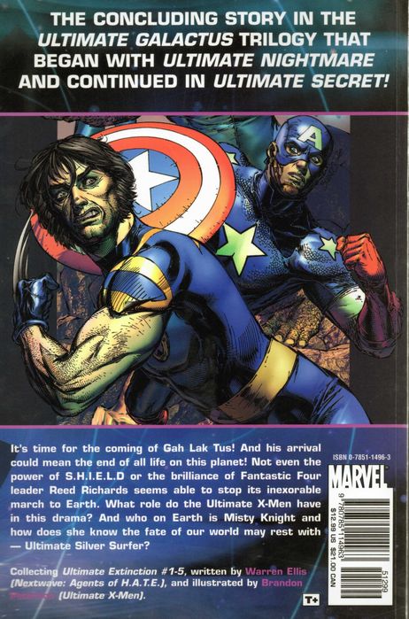 Marvel Ultimate Galactus Book 3 (Extinction)