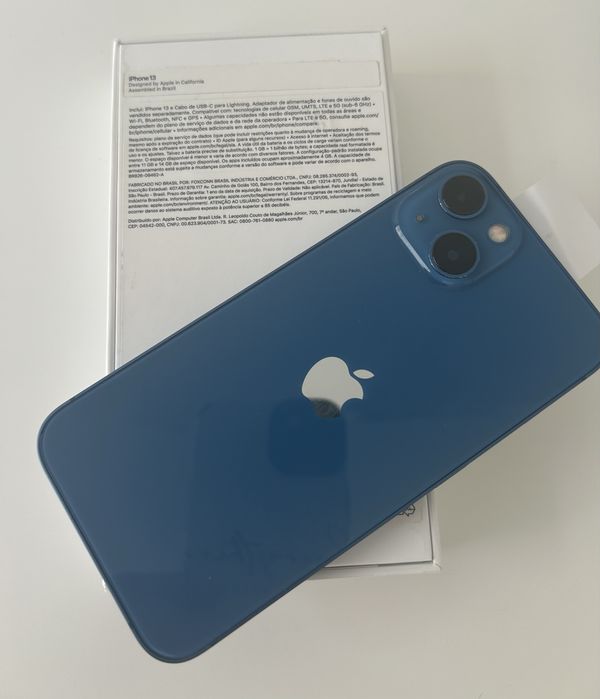 Oportunidade! Iphone 13 Azul 128GB , Novissimo!