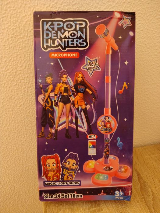 Microfone das guerreiras do K-pop