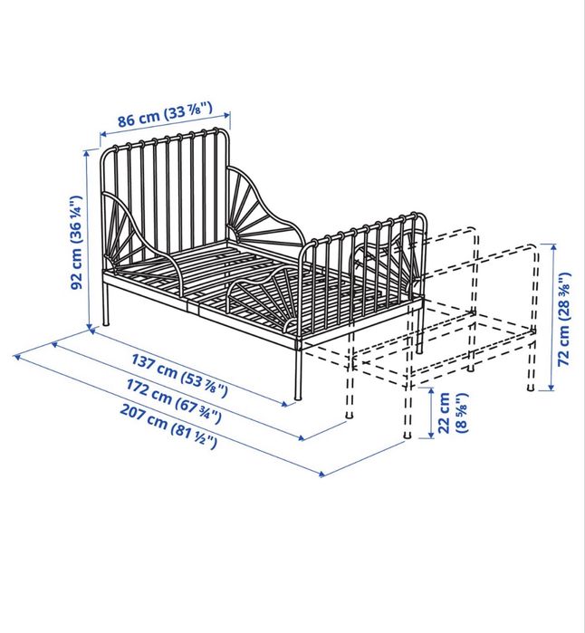 Cama Extensível Ikea