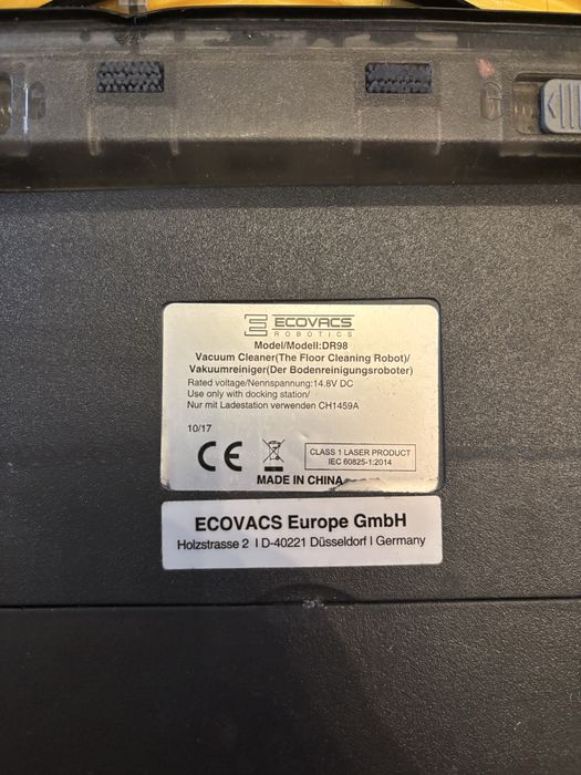 Робот-пилосос ECOVACS DEEBOT DR98 Space