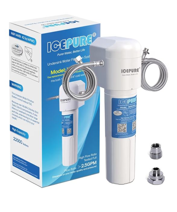 Filtr wody ICEPURE pod zlew – Plug&Play