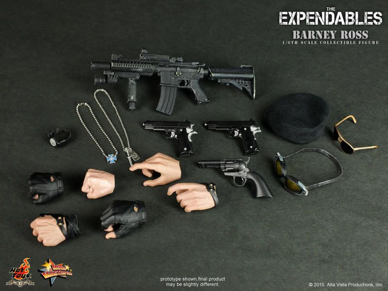 Фигурка 1/6 hot toys mms 138 THE EXPENDABLES BARNEY ROSS