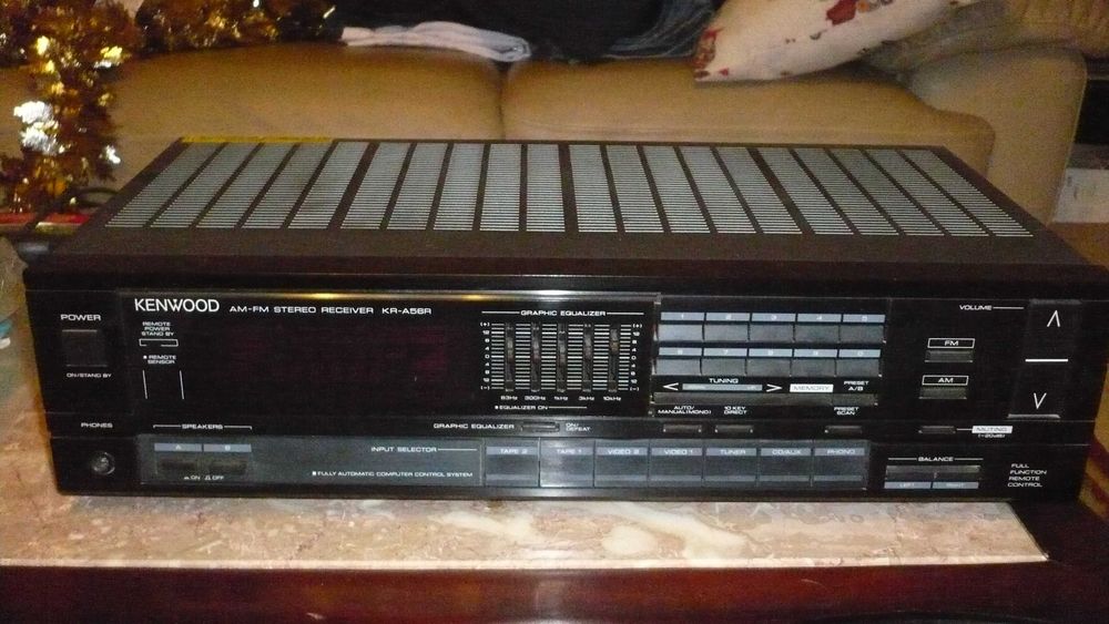 Amplificador - Recetor - Rádio Kenwood KR-A56R