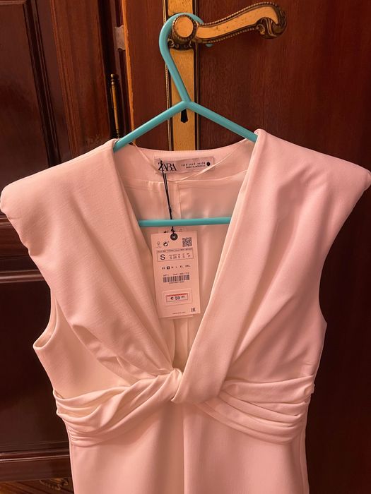 Vestido branco elegante