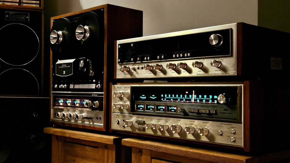 Audio vintage design