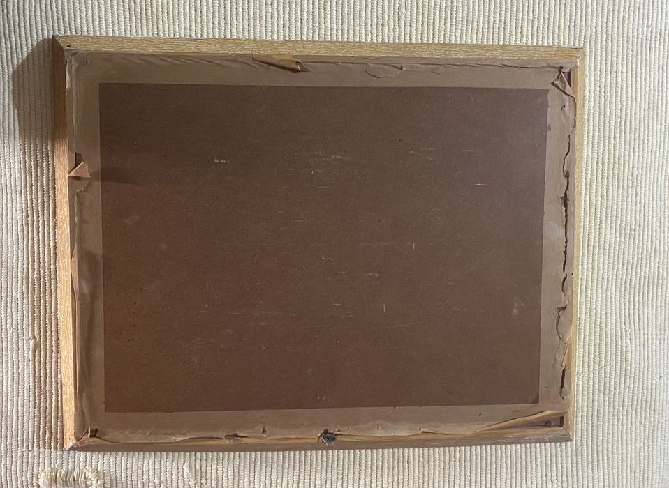 Quadro antigo: 46,5 x 36,5cm