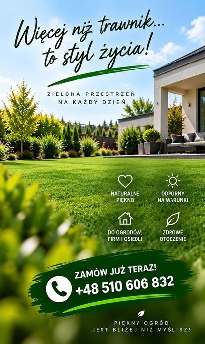 Trawnik z rolki Premium