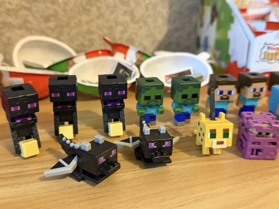 Продаж / обмін  фігурки Майнкрафт кіндер kinder Minecraft