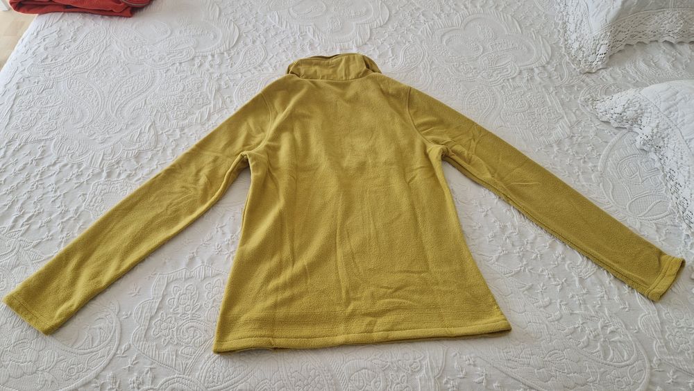 Camisola polar Quebramar, verde, tamanho S
