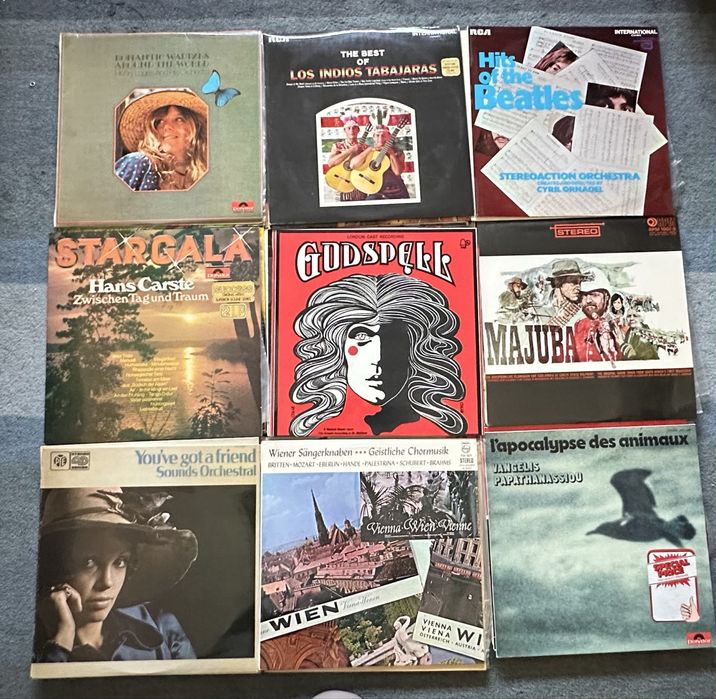 Lote 11 - 72 discos de vinil Lp´s - Musica Clássica anos 60/70