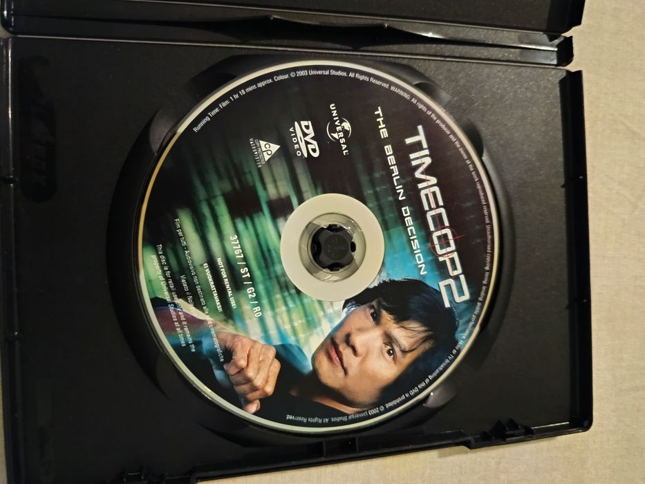 DVD timecop 2 a decisão de Berlim