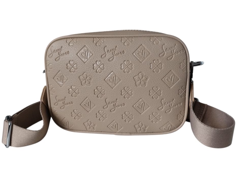 Torebka Damska Listonoszka W Miejskim Stylu Brązowa