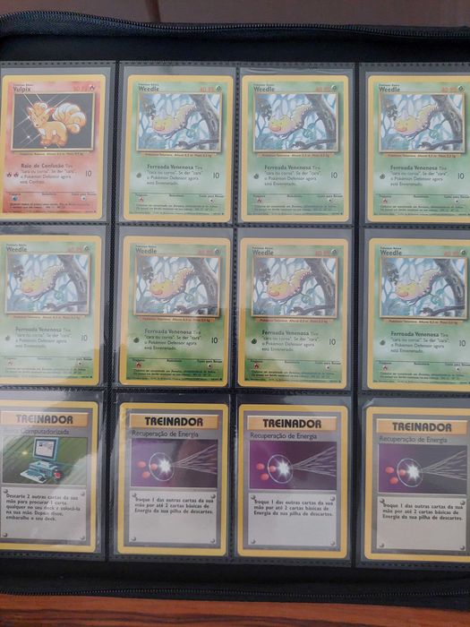 Cartas Pokemon TCG - Base Set e Fossil Set