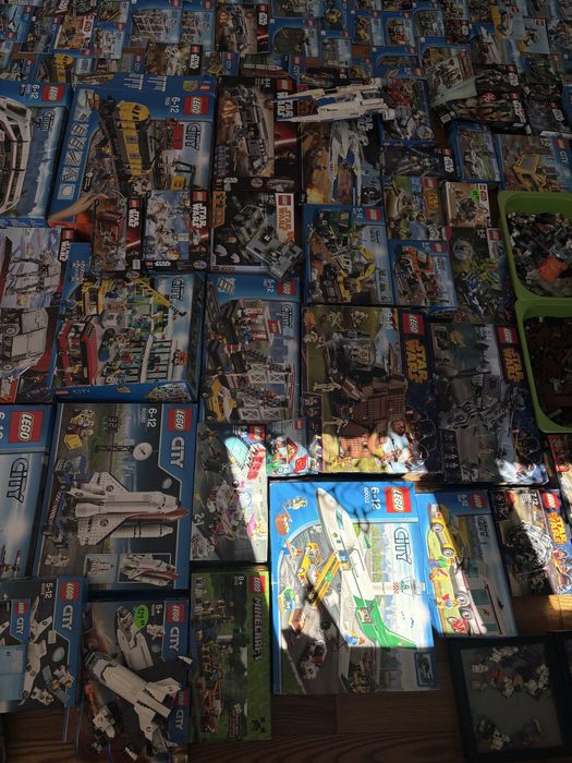 Kolekcja LEGO City i Star Wars