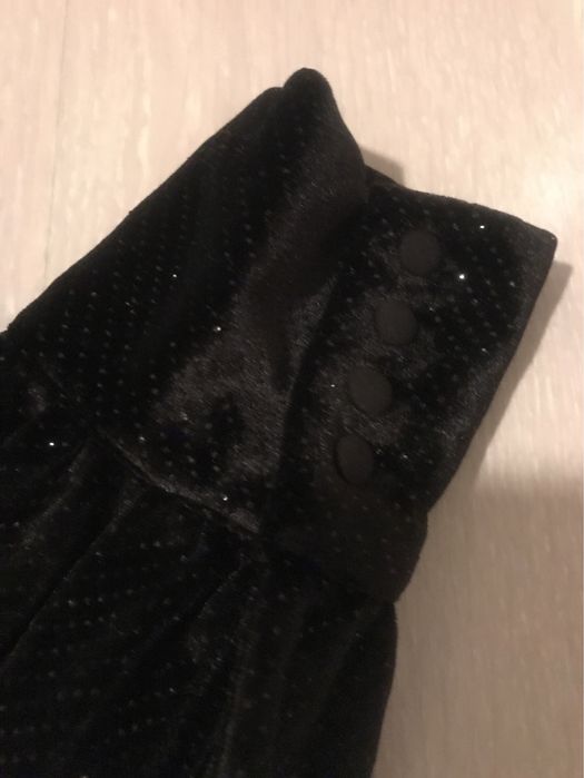 Vestido veludo Guess