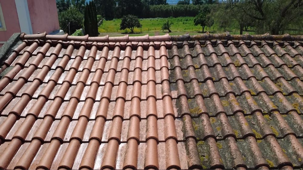 Limpeza de telhados