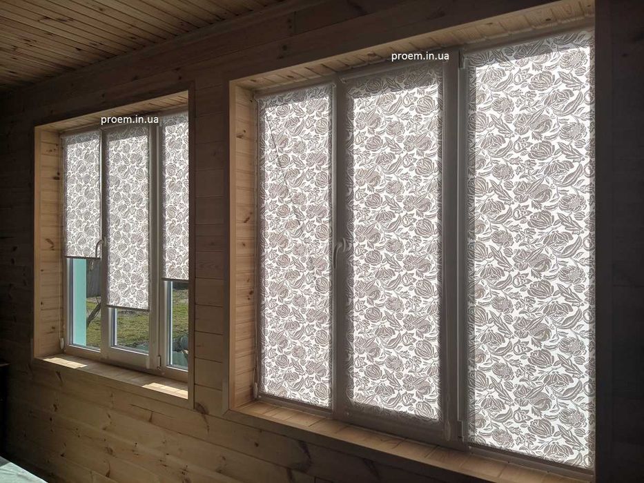 Римские шторы, Тканевые ролеты, Рулонные шторы, Жалюзи День-Ночь Днепр