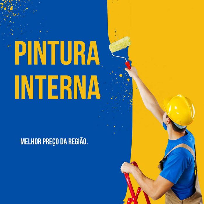 Pintura interna. Melhor preço da região.