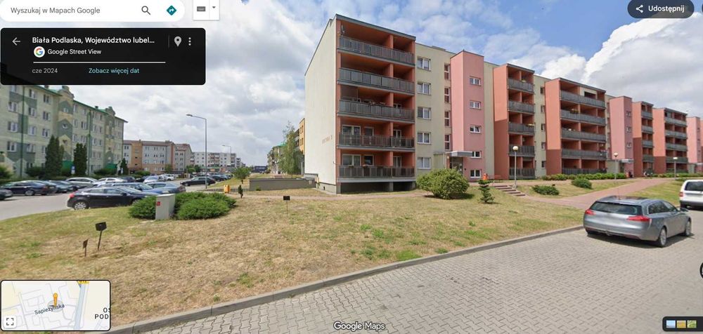 Mieszkanie 47 m2, ul. Sapieżyńska, Biała Podlaska