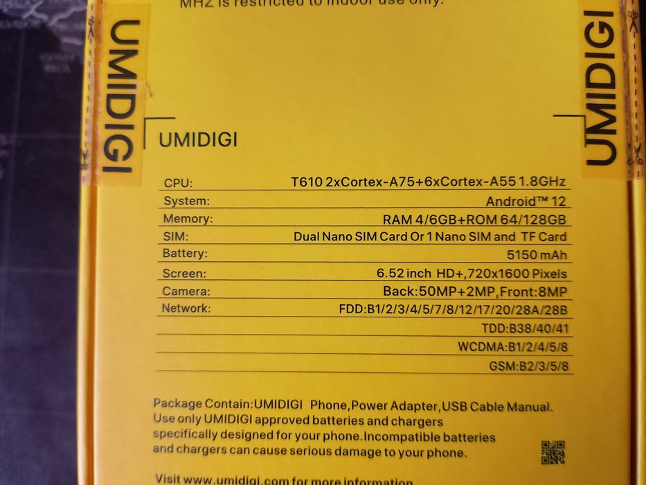 Продам смартфон UMIDIGI G1 MAX  6GB / 128GB